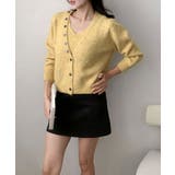 キャミソール付きふんわりニットカーディガンセット アンサンブル | aimoha | 詳細画像20