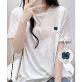 ロゴデザインシンプル半袖Tシャツ | aimoha | 詳細画像1