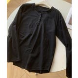 ヘンリーネック長袖Tシャツ | aimoha  | 詳細画像2 