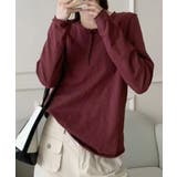 ヘンリーネック長袖Tシャツ | aimoha  | 詳細画像6 