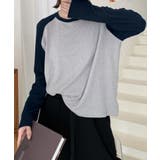 ラグランスリーブ長袖Tシャツ | aimoha | 詳細画像1