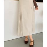 【BANICO】ボックスプリーツ フレア ミディスカート | aimoha  | 詳細画像3 