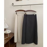 【BANICO】ボックスプリーツ フレア ミディスカート | aimoha  | 詳細画像21 