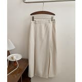 【BANICO】ボックスプリーツ フレア ミディスカート | aimoha  | 詳細画像19 