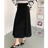 【BANICO】ボックスプリーツ フレア ミディスカート | aimoha  | 詳細画像10 