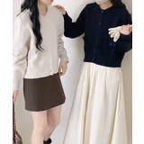 リボン付きレースポケットカーディガン | aimoha  | 詳細画像8 