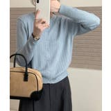 エアリータッチクルーネックニットカーディガン | aimoha  | 詳細画像2 