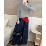 エアリータッチクルーネックニットカーディガン | aimoha  | 詳細画像6 