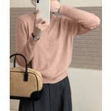 エアリータッチクルーネックニットカーディガン | aimoha  | 詳細画像8 