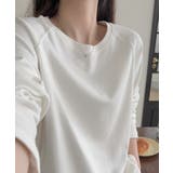 ラグランスリーブコットンロングTシャツ | aimoha | 詳細画像10