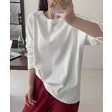 ラグランスリーブコットンロングTシャツ | aimoha | 詳細画像12
