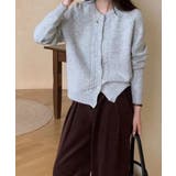 グレー | 【Banico】ケーブルニットカーディガン【AW】 | aimoha