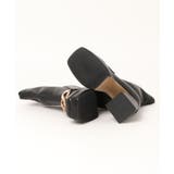 チェーン厚底太ヒールショートブーツ 韓国ファッション ハイウエスト | aimoha | 詳細画像12