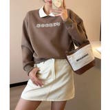 コーヒー | フェイクレイヤードスウェット | aimoha