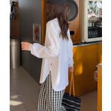 ロゴプリントカジュアル長袖Tシャツ | aimoha | 詳細画像1