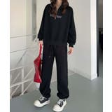 ロゴプリントハーフジップトレーナー | aimoha  | 詳細画像6 