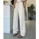 オフホワイト | スウェットイージーパンツ | aimoha 