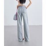 ライトデニムワイドパンツ | aimoha | 詳細画像5