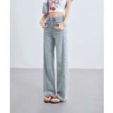 ライトデニムワイドパンツ | aimoha | 詳細画像6