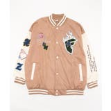 ユニセックスアメカジワッペン刺繍スタジャンジャケット ストリート系 ロンT | HOOK | 詳細画像8