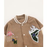 ユニセックスアメカジワッペン刺繍スタジャンジャケット ストリート系 ロンT | HOOK | 詳細画像2