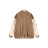 ユニセックスアメカジワッペン刺繍スタジャンジャケット ストリート系 ロンT | HOOK | 詳細画像7