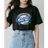 ブラック | ヴィンテージロゴプリントTシャツ | aimoha