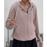 裏起毛フルジップショートパーカー【AW】 | aimoha  | 詳細画像3 