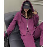 カジュアルダブルジップパーカー | aimoha | 詳細画像4