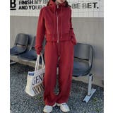 カジュアルダブルジップパーカー | aimoha | 詳細画像1