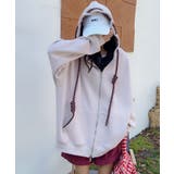 オーバーサイズ裏起毛ドロストフルジップパーカー【AW】 | aimoha  | 詳細画像1 