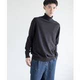 ブラック | Standard Turtleneck Knit | aimoha men