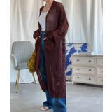 【Aimoha】透け編みロング丈カーディガン | aimoha | 詳細画像10