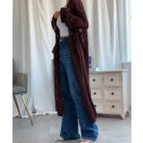 【Aimoha】透け編みロング丈カーディガン | aimoha | 詳細画像13