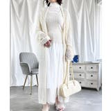 【Aimoha】透け編みロング丈カーディガン | aimoha | 詳細画像19