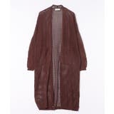 【Aimoha】透け編みロング丈カーディガン | aimoha | 詳細画像31