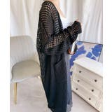 【Aimoha】透け編みロング丈カーディガン | aimoha | 詳細画像2