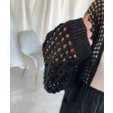 【Aimoha】透け編みロング丈カーディガン | aimoha | 詳細画像5