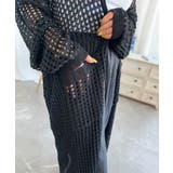 【Aimoha】透け編みロング丈カーディガン | aimoha | 詳細画像6