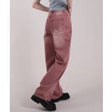 【HOOK】for girls ウォッシュデニムワイドパンツ | HOOK | 詳細画像7