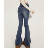 【HOOK】for girls Y2Kウォッシュフレアジーンズ | HOOK | 詳細画像10 