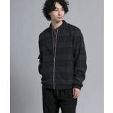 aimoha men Urban Grid Bomber ジャケット ブルゾン | aimoha men | 詳細画像8