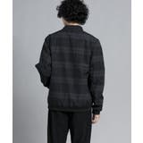 aimoha men Urban Grid Bomber ジャケット ブルゾン | aimoha men | 詳細画像10
