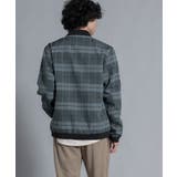 aimoha men Urban Grid Bomber ジャケット ブルゾン | aimoha men | 詳細画像13