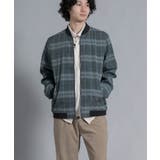 aimoha men Urban Grid Bomber ジャケット ブルゾン | aimoha men | 詳細画像17