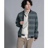 aimoha men Urban Grid Bomber ジャケット ブルゾン | aimoha men | 詳細画像21