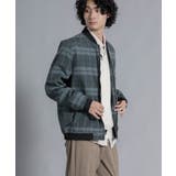 aimoha men Urban Grid Bomber ジャケット ブルゾン | aimoha men | 詳細画像23
