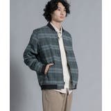 aimoha men Urban Grid Bomber ジャケット ブルゾン | aimoha men | 詳細画像24