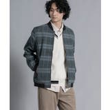 aimoha men Urban Grid Bomber ジャケット ブルゾン | aimoha men | 詳細画像26
