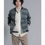 aimoha men Urban Grid Bomber ジャケット ブルゾン | aimoha men | 詳細画像28
